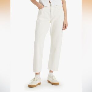 Levi's Women's Cream Ankle Jeans